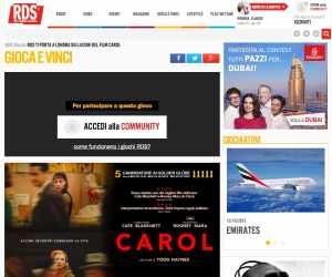 RDS TI PORTA A LONDRA SUI LUOGHI DEL FILM CAROL