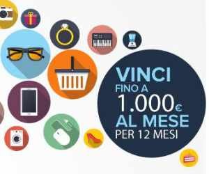 Vinci un Anno di Spesa - gennaio