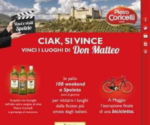 Ciak si vince, vinci i luoghi di Don Matteo