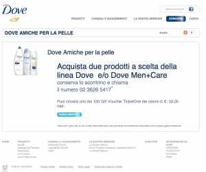 Dove “Amiche per la pelle”