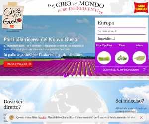 SAN CARLO – CREA IL TUO GUSTO Seconda edizione