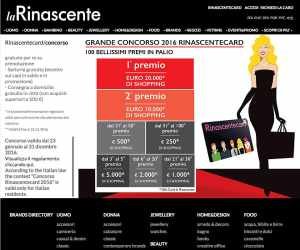 CONCORSO RINASCENTECARD 2016 VINCERE È FACILE COME FARE SHOPPING