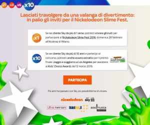 Sky ti invita agli eventi Nickelodeon