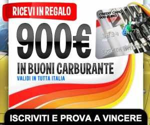 CLICK & WIN! - 900 EURO IN BUONI CARBURANTE
