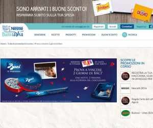 Prova a vincere 2 giorni di Baci