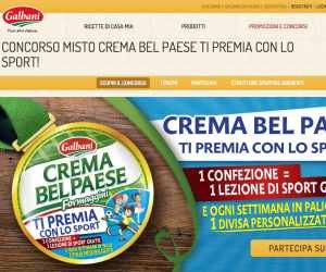 CREMA BEL PAESE TI PREMIA CON LO SPORT