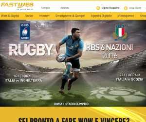 GIOCA CON FASTWEB E VINCI L’EMOZIONE DEL RUGBY 6 NAZIONI