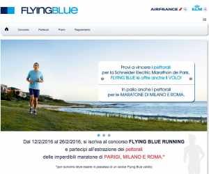 FLYING BLUE RUNNING