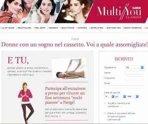 GLAMOUR E CLARINS MULTIYOU
