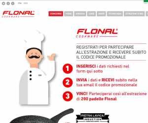 VINCI 200 PADELLE CON FLONAL