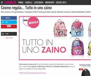 COSMO REGALA… TUTTO IN UNO ZAINO