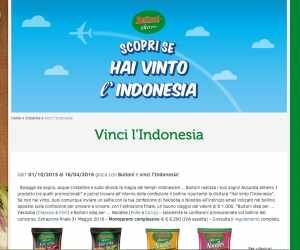 Buitoni Vinci l’Indonesia