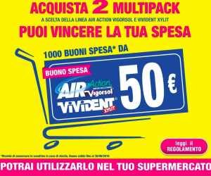 Vigorsol Vivident buoni spesa