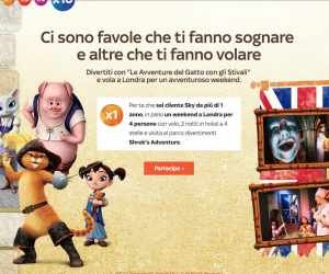 GIOCA E VINCI CON LE AVVENTURE DEL GATTO CON GLI STIVALI