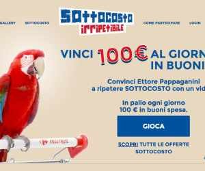 SOTTOCOSTO IRRIPETIBILE