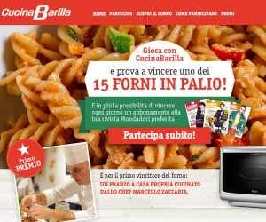 GIOCA E VINCI CON CUCINA BARILLA