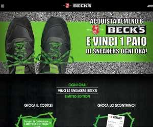 Vinci le Sneakers Beck’s