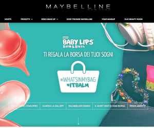 BABY LIPS BALM & BLUSH TI REGALA LA BORSA DEI TUOI SOGNI