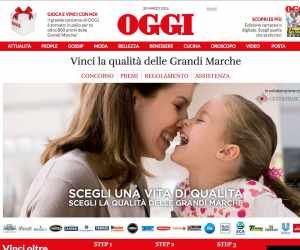 Con OGGI vinci la qualità delle grandi marche