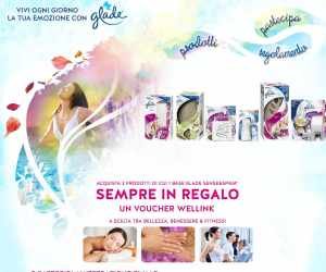 VINCI LA SPESA CON LE FRAGRANZE DI GLADE