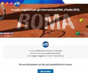 Sky ti porta al Tennis di Roma