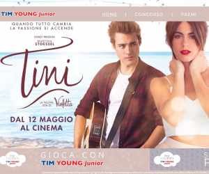 VIENI A ROMA CON TIM YOUNG JUNIOR PER LA PREMIERE DEL FILM TINI – LA NUOVA VITA DI VIOLETTA