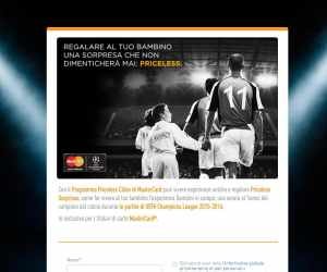 Finale UEFA Champions League 2016 con MasterCard