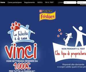 FRISKIES LA FELICITA’ È DI CASA