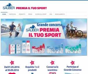 SAUBER PREMIA IL TUO SPORT