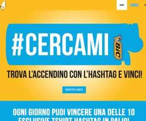 #CERCAMI: TROVA L'ACCENDINO CON L'HASHTAG E VINCI!