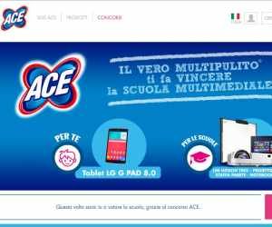 CON ACE VINCI OGNI MESE 1 ELETTRODOMESTICO