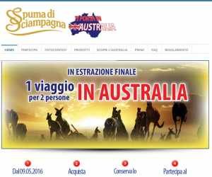 SPUMA DI SCIAMPAGNA TI PORTA IN AUSTRALIA