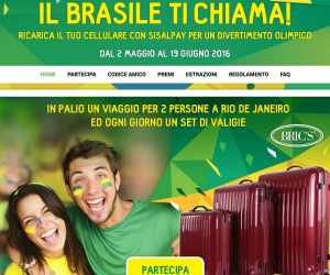 Il Brasile ti chiama! Ricarica il tuo cellulare con SisalPay per un divertimento olimpico