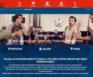 Appassionati alla Champions League e fai goal ovunque