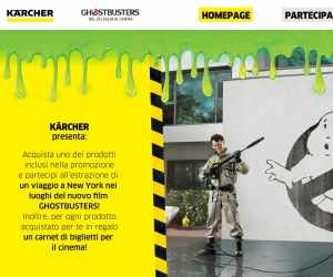 SCEGLI KAERCHER, VAI AL CINEMA GRATIS, E VOLA A NEW YORK NEI LUOGHI DEL NUOVO FILM GHOSTBUSTERS!