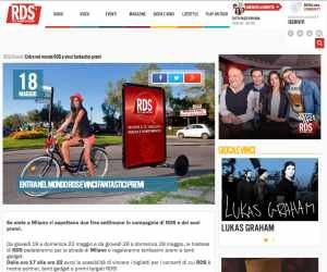 ENTRA NEL MONDO RDS E VINCI FANTASTICI PREMI
