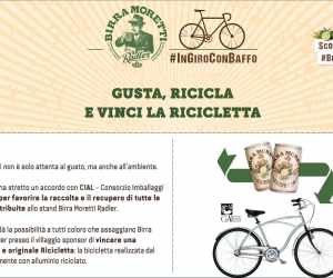 GUSTA, RICICLA E VINCI LA RICICLETTA