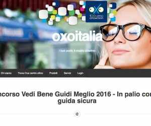 Con Oxo, vedi bene, guidi meglio e vinci un corso di guida sicura