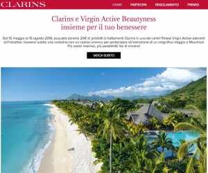 CLARINS E VIRGIN ACTIVE BEAUTYNESS INSIEME PER IL TUO BENESSERE