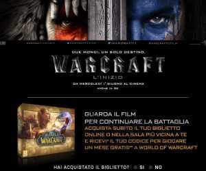 PRE-BOOKING WARCRAFT L’INIZIO