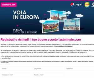 VOLA IN EUROPA CON PEPSI, LIPTON E GATORADE