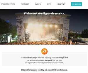 Con Sky un’estate di musica