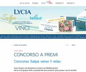 Salpa verso il relax