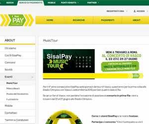 SisalPay Music Tour 2016 Vinci il Sottopalco e vivi il concerto in prima fila