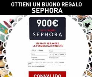 THE WINNER IS - BUONO ACQUISTO SEPHORA DA 900 EURO