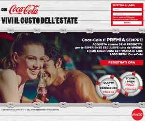 Con Coca-Cola vivi il gusto dell’estate