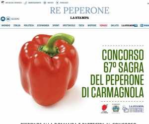 RE PEPERONE CON LA STAMPA 2016
