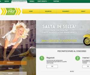 Salta in sella! Paga con Sisalpay e metti in moto il tuo divertimento.
