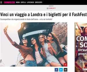 SEAT Mii BY COSMOPOLITAN – Vinci un viaggio a Londra e i biglietti per il FashFest 2016!