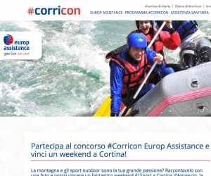 #CORRICON EUROP ASSISTANCE E VINCI UN WEEKEND DI SPORT OUTDOOR A CORTINA